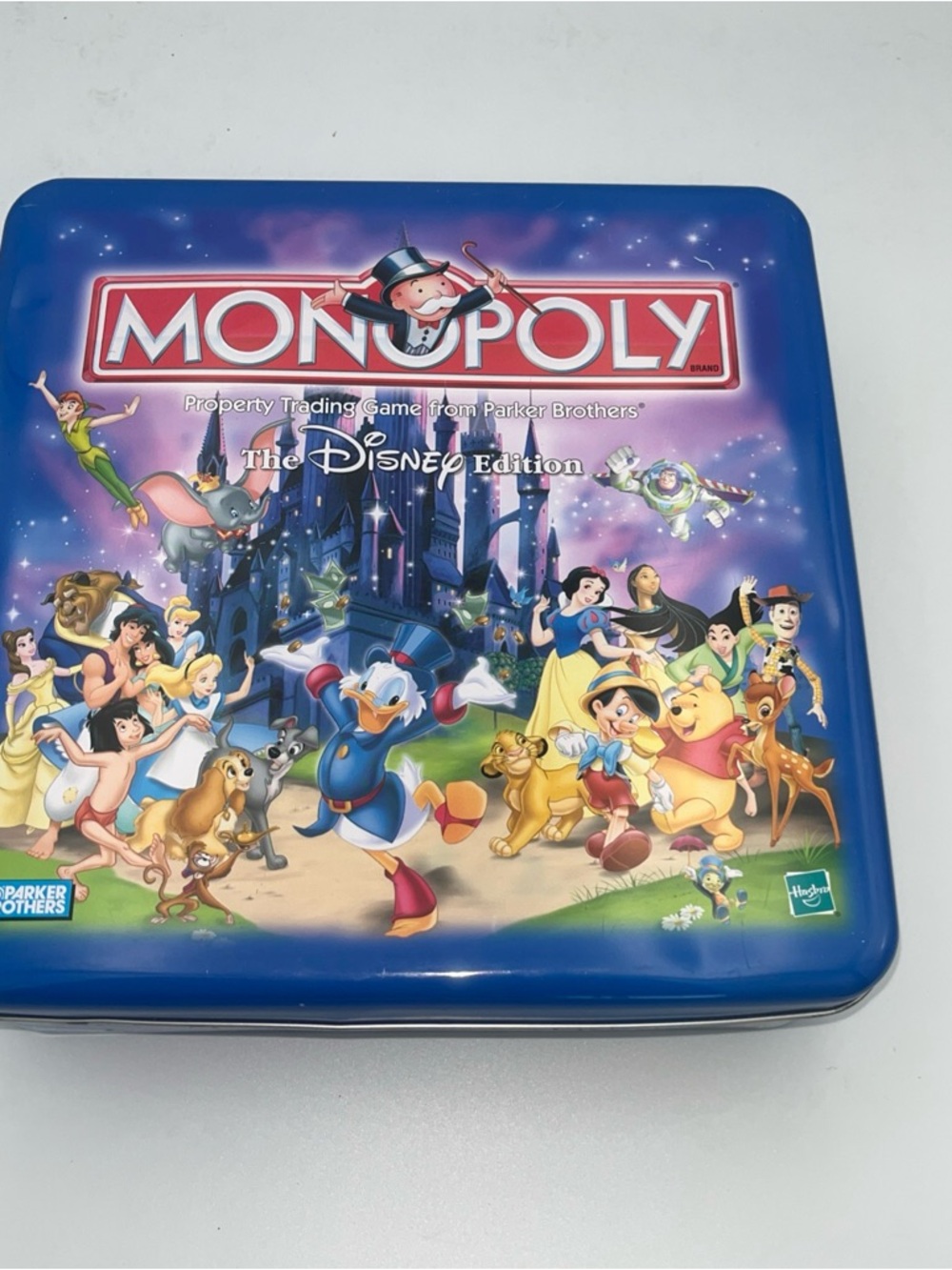 Monopoly The Disney Theme Park Metal Tin Edition 2001 Parker Brothers
